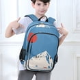 thumbnail image 6 of FORMRS Unisex School Backpack 17" Student Travel Bag with Laptop Compartment, Snow Mountain, 6 of 7