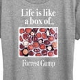 thumbnail image 3 of Forrest Gump - Life Is Like A Box Of Chocolates - Women's Short Sleeve Graphic T-Shirt, 3 of 5