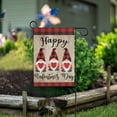 thumbnail image 5 of Valentine''s Day Gnome House Flag 28 x 40 Double Sided Red Buffalo Plaid Wooden Garden Yard Flags Welcome Outdoor Indoor Love Banner for Party Holiday Home Decorations, 5 of 5