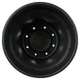 thumbnail image 3 of Mainstays 12 Inch Flint Resin Planter in Rich Black with Pre-Drilled Drainage, 3 of 6