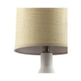 thumbnail image 2 of Livabliss Gowanda Rustic Accent Table Lamp, 22-inch, Matte White, 2 of 5