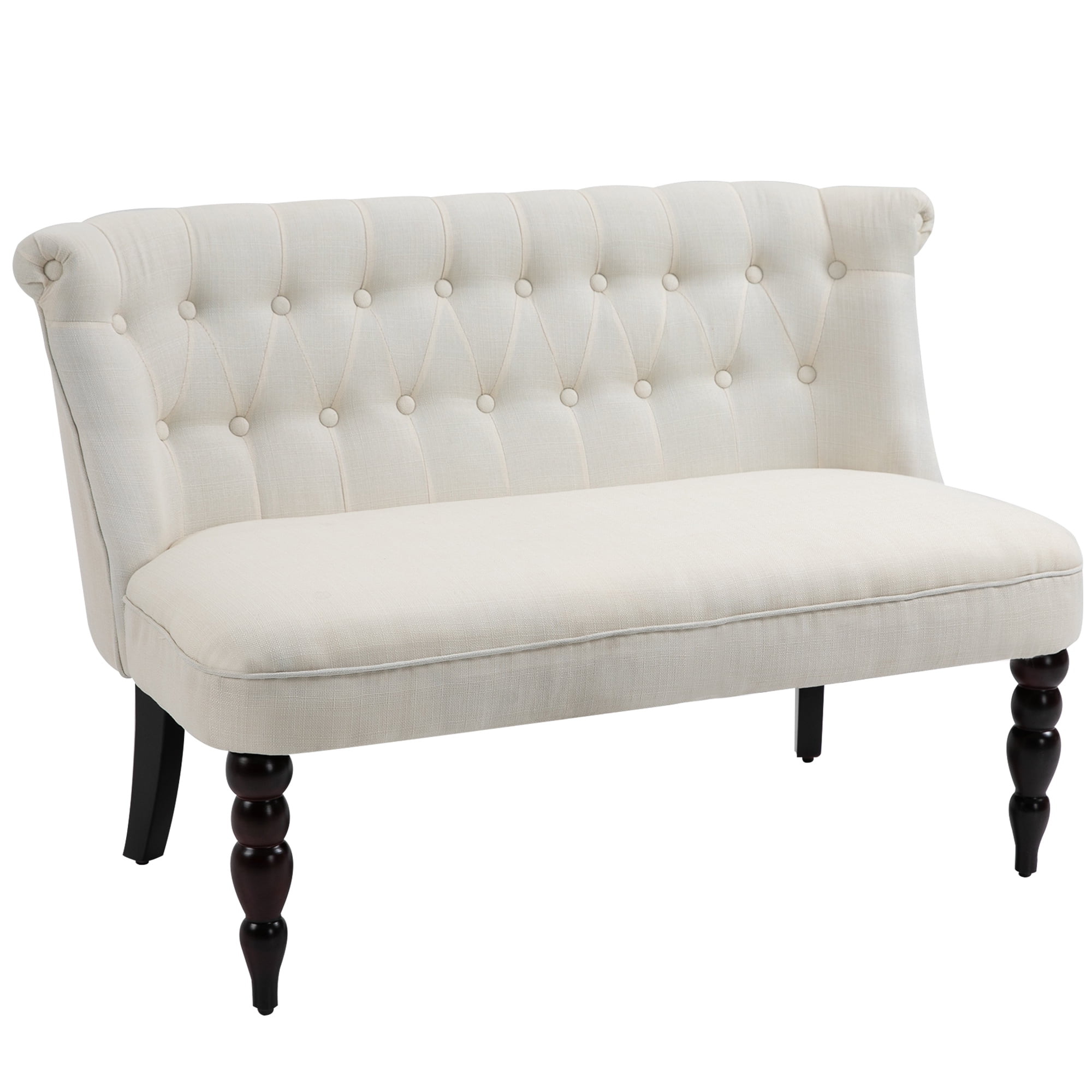 Loveseat, Cream White