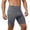 Grey, variant on Compression Workout Pants with Pockets High Elasticity Breathable Running Gym Training Base Layer Shorts Clothes for Big And Tall Men