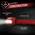 thumbnail image 5 of (4 pack) Energizer HDL20 Red LED Headlamps, Bright 325 Lumens (3 Pack), Emergency Ready, for Camping, Running, Jogging, Hiking and Hunting, 9 AAA Batteries Included, 5 of 9