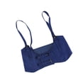 thumbnail image 1 of Ceinture de Taille pour Femmes Corset sous-Poitrine Ceinture Large Foncée Robe Bleue, 1 of 5