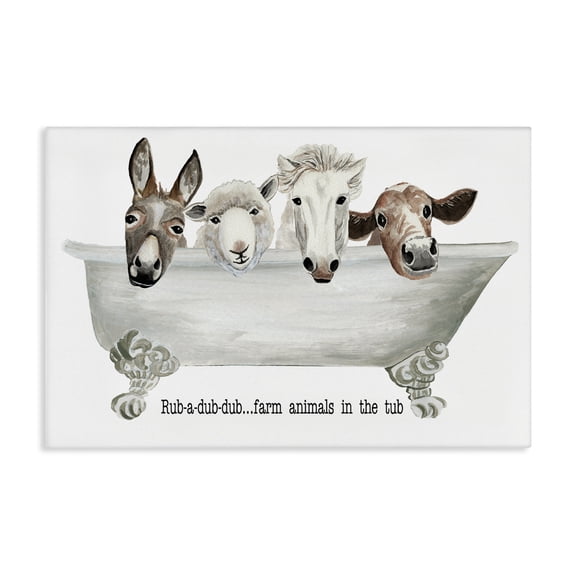 Stupell Industries Cottage Canvas Art, 24 x 16, by Cat Thurman Designs
