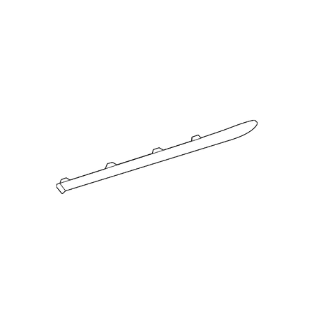 Genuine OE Mercedes-Benz Rear Molding - 2136980362647F24