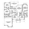 The House Designers: THD-4422 Builder-Ready Blueprints to Build a Traditional Country House Plan with Crawl Space Foundation (5 Printed Sets)