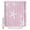 Pink, variant on Vintage Navy Blue Starfish Bathroom Shower Curtains with 12 Hooks Polyester Waterproof Shower Curtain for Stalls and Bathtubs Summer Coastal Beach Marine Decorative Bathroom Curtain 66x72 Inches