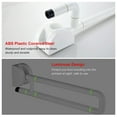 thumbnail image 3 of Foldable Toilet Grab Bar 265 Lbs Bearing Weight Non-slip Folding Handicap Grab Bars Bathroom Wall Mounted Stainless Steel Flip-up Safety Rails for Elderly Pregnant Women Patients, 3 of 9