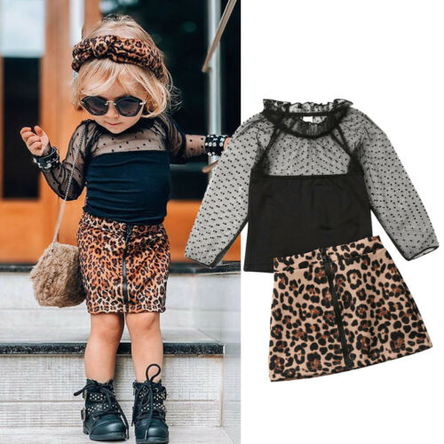 leopard dress kids