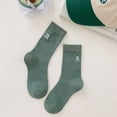 thumbnail image 2 of Socks Letter Embroidery Socks Cute Printing Short Socks Ankle Socks For Athletic Comfortable Gifts For Socks For Women, 2 of 4