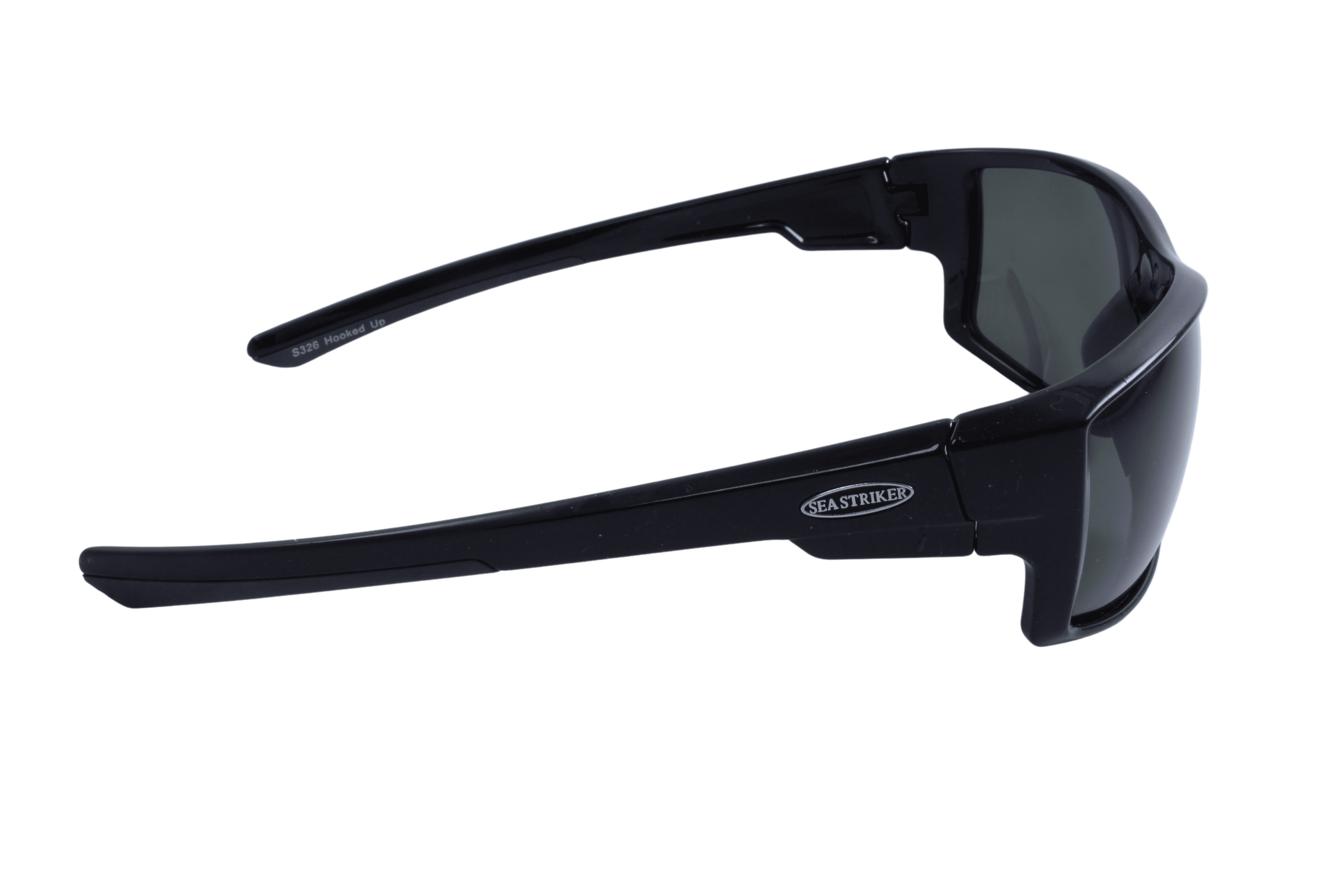  Sea Striker Pursuit Polarized Sunglasses with Black Frame and  Grey Lens (Fits Medium to Large Faces) : Clothing, Shoes & Jewelry
