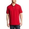 Nautica Men's RED Classic Short Sleeve Solid Polo Shirt, XL