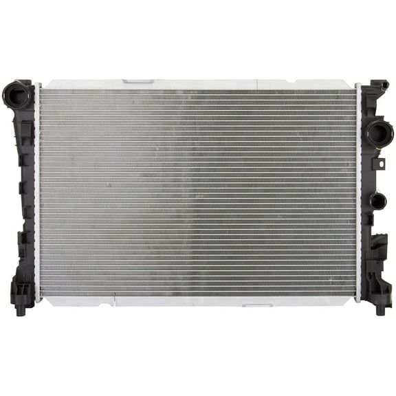 REACH 41-13358 Radiator for a 2014 Mercedes-Benz E63 AMG S 4 Dr. Sedan 5.5 L 5461 CC V8 DOHC 32 Valve All Wheel Drive
