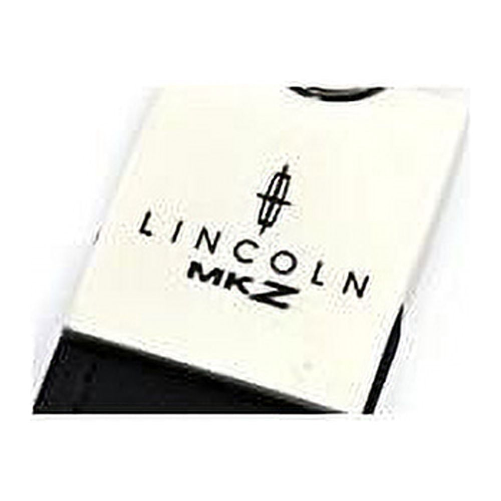 Lincoln MKZ Keychain & Keyring - Duo Premium Black Leather