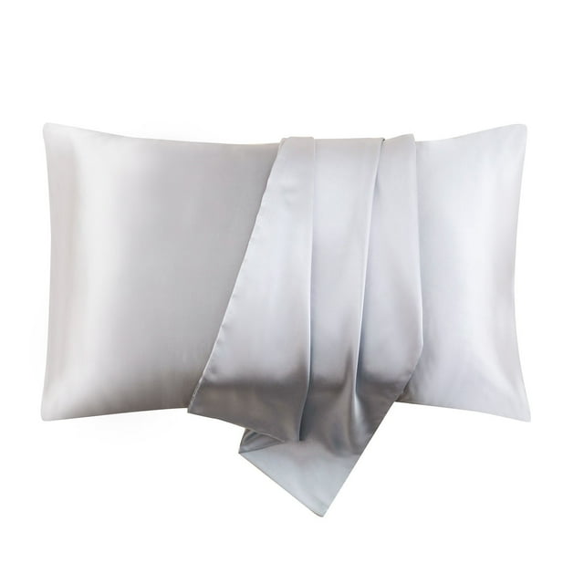 Savings Clearance for Home Products!Tengw Simulated Silk Pillowcase for Hair and Skin - Simulated Silk Pillowcase 2 Sets 20x30 Inches with Envelope Closure