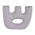 thumbnail image 3 of Jarrón de arte creativo, contenedor moderno, accesorios, mesa, decorativa, escultura para de mesa, decoración de escritorio, cocina, , Gris oscuro Gloria Jarrón Nórdico, 3 of 9