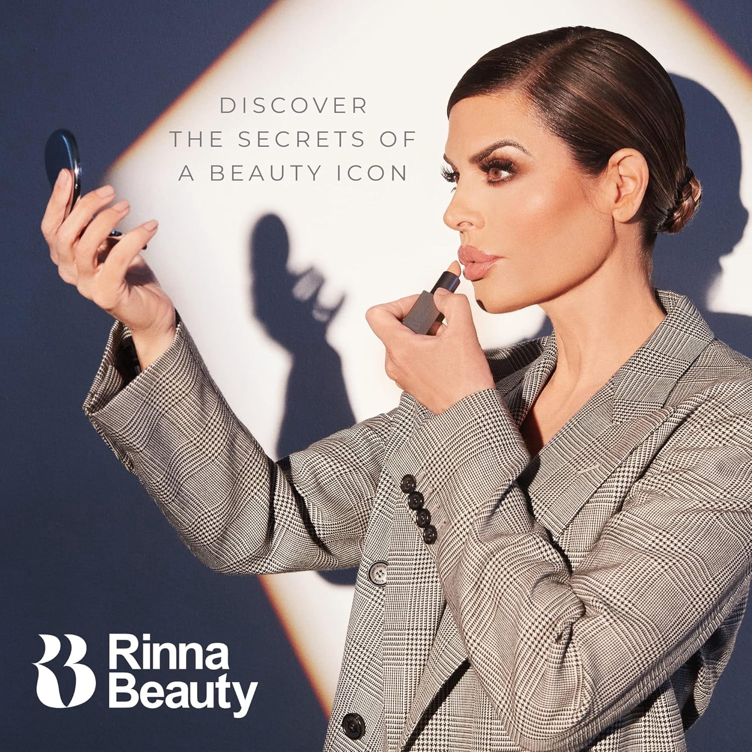 Rinna Beauty Icon Lip Kit – Delilah, 3-Piece Lip Set with Lipstick, Lip Gloss & Lip Liner, Pink Nude Look, Vegan & Cruelty-Free