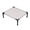 A003- Light Gray, variant on Small Elevated Pet Bed Breathable Cooling Elevated Dog Bed for Small Dogs and Indoor Outdoor Cats, Durable Waterproof Washable Elevated Cat Bed for All Season Use