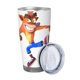 thumbnail image 2 of Crash BandicootVaso de 20 oz, taza de viaje de café con aislamiento al vacío de acero inoxidable, taza de café, taza de viaje con tapa, taza térmica para exteriores, 2 of 8