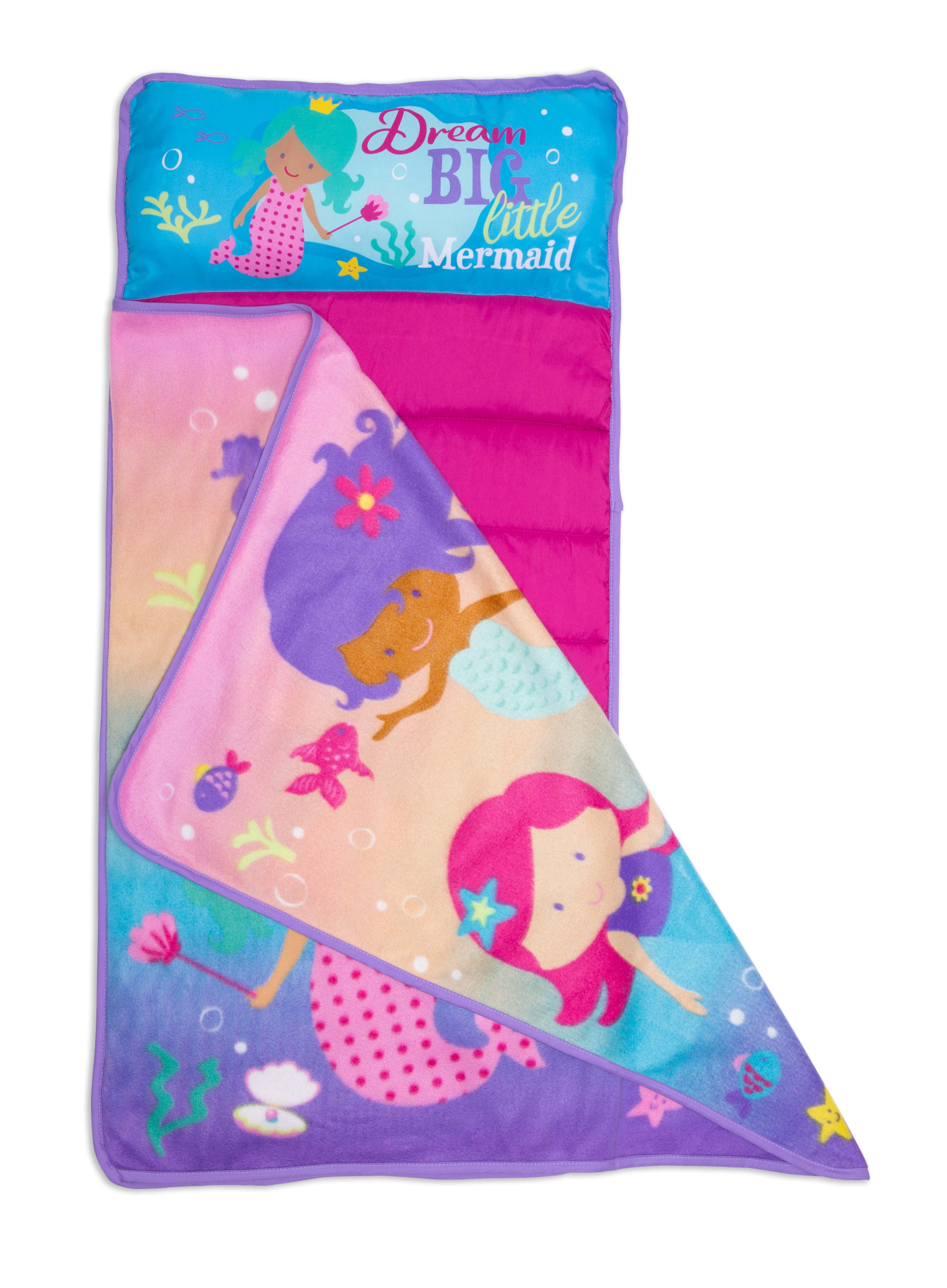 Funhouse Dream Big Little Mermaid Toddler Nap Mat