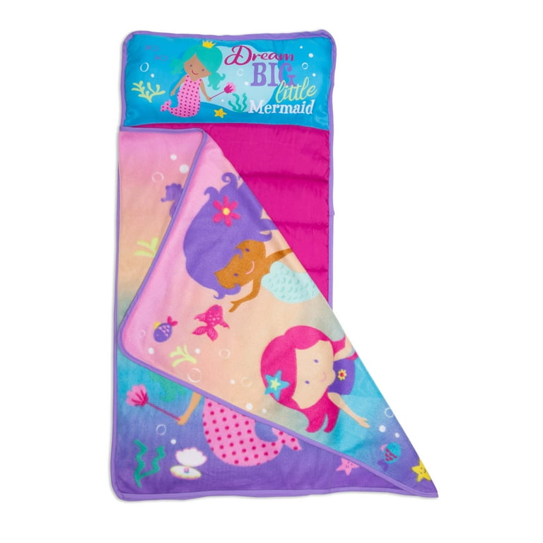 Funhouse Dream Big Little Mermaid Toddler Nap Mat