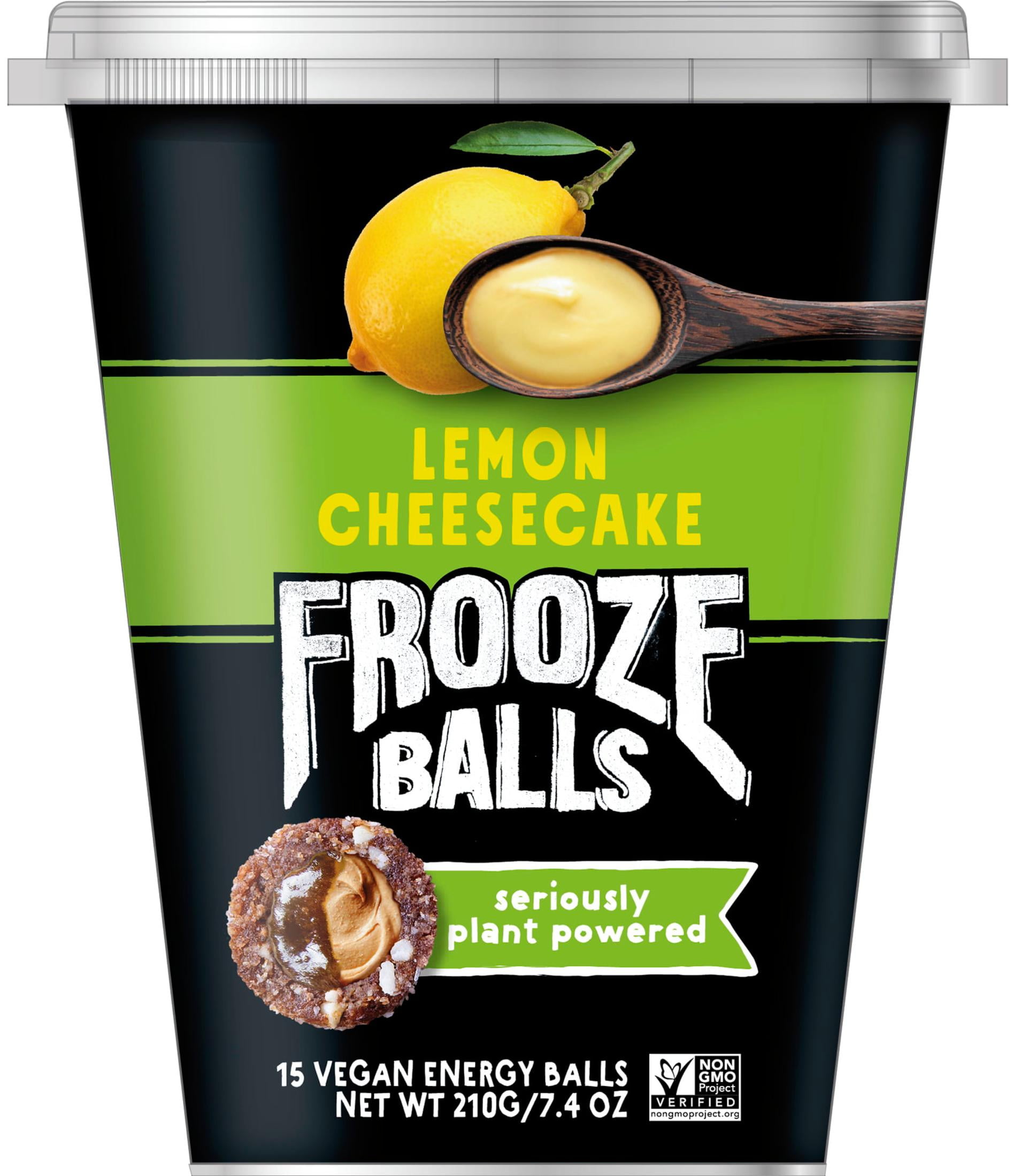 Frooze Balls Vegan Lemon Cheesecake Energy Balls, 7.4 oz