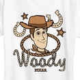 thumbnail image 3 of Toy Story 5 - Cowboy Woody - Women's Short Sleeve Graphic T-Shirt, 3 of 5