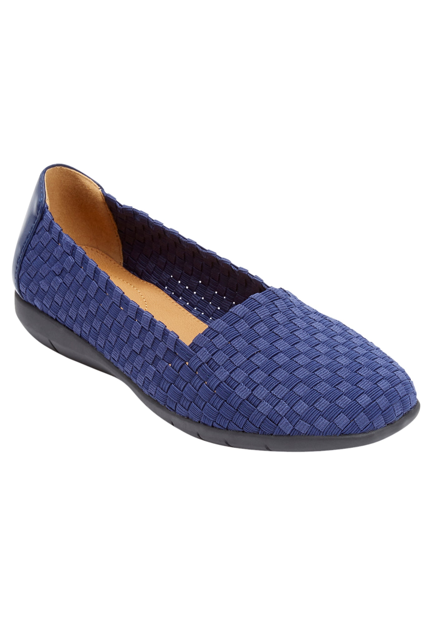 Comfortview Women's Wide Width The Bethany Flat Shoes