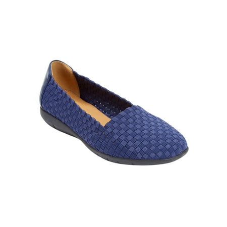 

Comfortview Women s (Wide Widths Available) The Bethany Slip On Flat