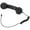 Noir, variante sur Flmtop Récepteur de Cellulaire Rétro 3.5mm Combiné Téléphonique avec Microphone