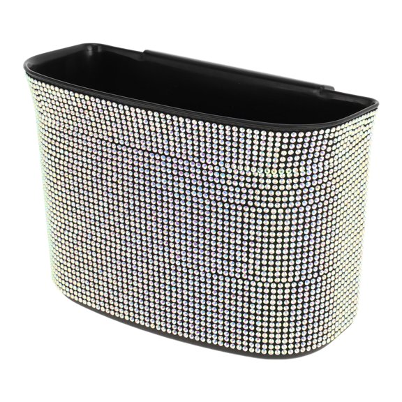 Unique Bargains Car Trash Can Portable Car Door Trash Bin Assorted Color 1 Pc 7.1" Length 3.2" Width 5.1" Height ABS