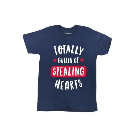 

Instant Message - Totally Guilty of Stealing Hearts-TODDLER SHORT SLEEVE TEE-5T