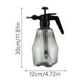 thumbnail image 2 of Handheld Pressure Sprayer, 1.5L Continuous Spray Bottle with Adjustable Nozzle for Gardening & Cleaning, Top Pump Mister Water Spray Bottle for Indoor Outdoor Use, Pet Bathing, 2 of 6