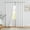 Cream White, variant on Blue Solid Full Blackout Curtain Heavy Linen Texture Window Treatment for Bedroom Noise Reducing Thermal Insulated Drapes 8 Grommets Top for Living Room with Liner, Chambray Blue, 50" x 84", 2 Panels