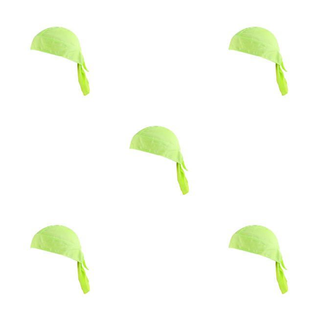 Gorros Toystoory Pañuelo Quick Head Wrap Ciclismo Senderismo Verde 5Conjunto