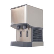 Scotsman HID312A-1 Meridian Nugget Ice & Water Dispenser, 12-Pound Capacity, Stainless Steel, 115-Volts, NSF