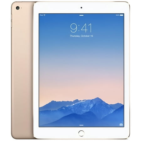 Restored 2014 Apple iPad air Wi Fi 64 GB Gold (2nd Generation) (Refurbished)