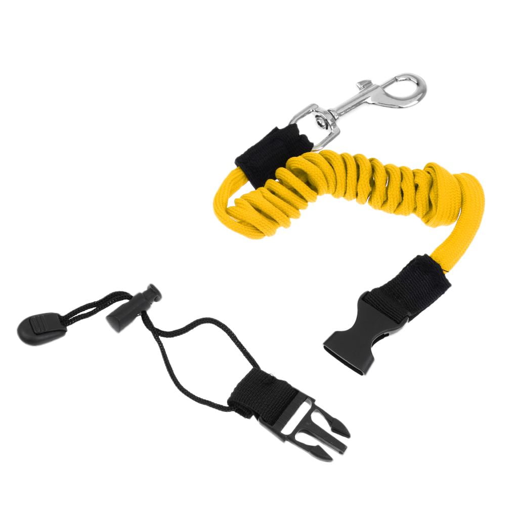 harayaa Kayak Dinghy Canoe Seat Pad with Kayaking Coiled Stretch Leash for Skimboarding