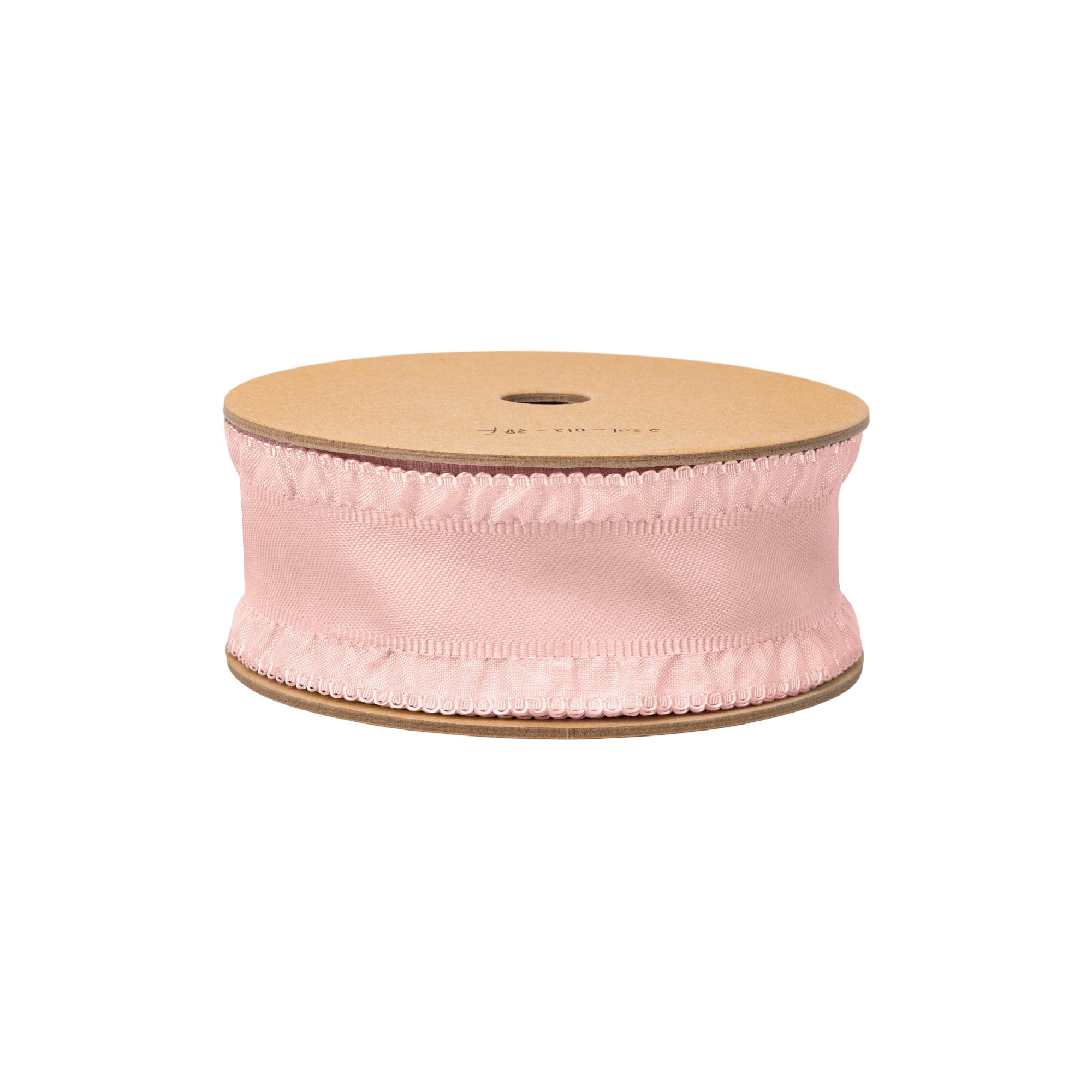 LaRibbons 1 1/2" Ruffle Ribbon, Pink, 20 Yard Roll