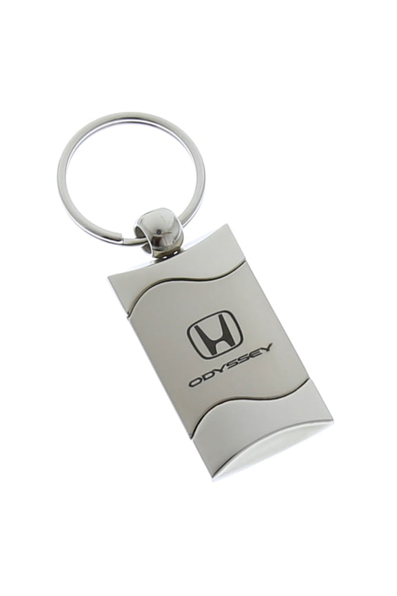 KC3075.ODY.SIL Odyssey Satin-Chrome Rectangular Key Fob