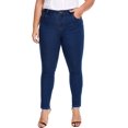 thumbnail image 5 of Jeans de mujer de talle alto ajustados elásticos suaves ajustados desgastados cómodos Jeggings clásicos pantalones de mezclilla 132-blue4, 5 of 5