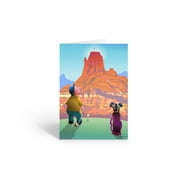 Stonehouse Collection | Sedona Golfing Note Card | Impossible Hole Red Rocks Note Card |10 Boxed Golfing Cards & Envelopes - Made In USA