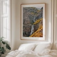 thumbnail image 5 of Provo Waterfall - Provo Utah Photography Waterfall Autumn Nature Landscape Mountain Scenic Wilderness Oak Framed Wall Art Print 16 x 20 inches, 5 of 12