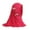 Hot Pink, variant on Girls Muslim Hijab Cotton Kids Floral Lace Head Scarf Shawls Neck Wrap Islamic Scarf Shawls Lace Headscarf Cap for Girls Age 4-6