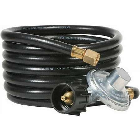 Camco 57721 12-Foot Low Pressure Reg and Hose