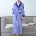 thumbnail image 4 of YUNAFFT Clearance Pajamas For Women Plus Size Fire Sale Adult 's Home Wear Flannel Nightgown Long Coral Velvet Bathrobe, 4 of 6