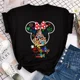 thumbnail image 3 of Camiseta de algodón con estampado de Mickey Minnie para niños, divertida camiseta de Disney Trip 2024, ropa para niñas Y2k, camisetas de manga corta de verano para bebés, ropa para niños, 3 of 5