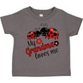 thumbnail image 3 of Inktastic My Grandma Loves Me with Cute Ladybugs Boys or Girls Toddler T-Shirt, 3 of 5